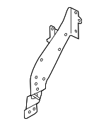1K1819473H - HVAC: Bracket for Volkswagen: Beetle, CC, Eos, Golf, Golf R, GTI, Passat Image