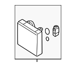 3C1820103D - HVAC: Evaporator Assembly for Volkswagen: CC, Eos, Golf, Golf R, GTI, Passat, R32, Rabbit, Tiguan, Tiguan Limited Image