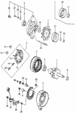 31102PB2004 - : Stator Assembly, Alternator for Honda Image
