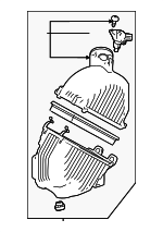 17700F0370 - : Air Filter And Housing Assembly for Toyota: Crown, Grand Highlander Image