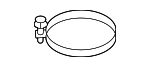 9611110900 - Air &amp; Fuel Delivery: Engine Air Duct Clamp for Toyota Image