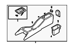 92060FC030GA - Body: Console Assembly for Subaru Image