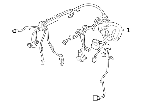 Wiring Harness for 2023 BMW i4 #0