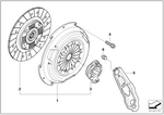 21207561754 - Clutch: Set Clutch Parts for Mini Image
