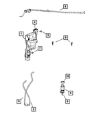 5189352AA - Electrical: Washer Reservoir Grommet for Mopar Image