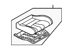 87300EV49B - Body: Seat Cushion for Nissan Image