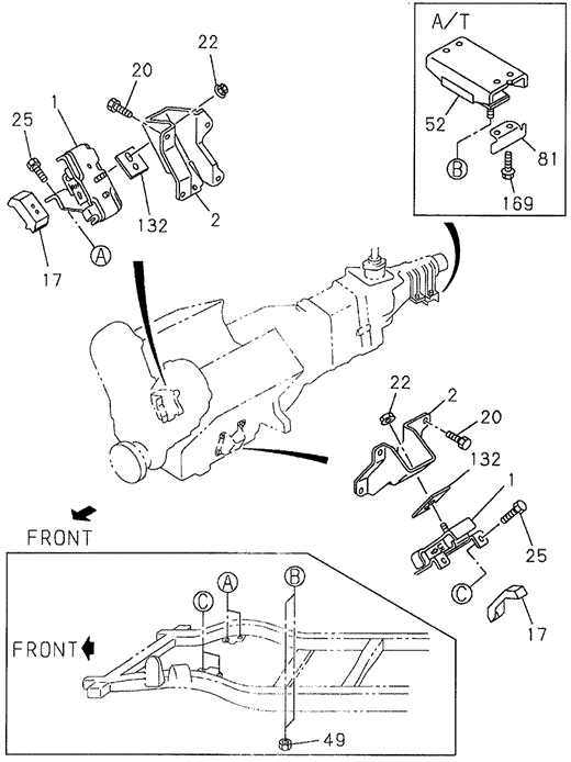 Engine Mount for 1997 Acura SLX #0