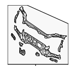 FE0153100G - : Radiator Support for Mazda: RX-8 Image