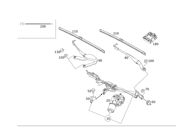 2118705426 - Electrical System: Cu, Rain-Light Sensor for Mercedes-Benz Image image