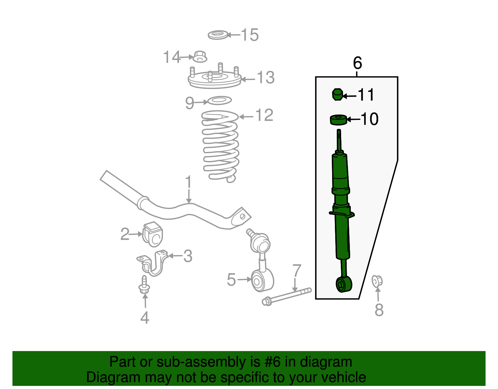 さと OEM 2007-2019 Toyota Tundra Shock Absorber Part # 48510-09897