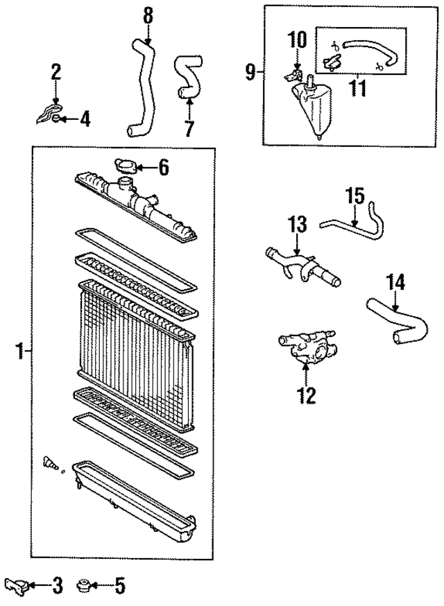 1626210030 - : Inlet Hose for Toyota Image