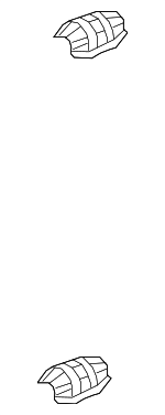 184350S010 - Exhaust: Insulator for Toyota Image