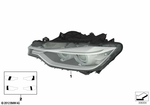 63117338708 - Lighting: Bi-Xenon Headlight Akl, Right for BMW Image