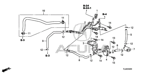 Install Pipe - Tubing for 2012 Acura TSX #0