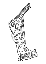 6102347071 - Body: Inner Hinge Pillar for Toyota: Prius, Prius AWD-e, Prius Prime Image