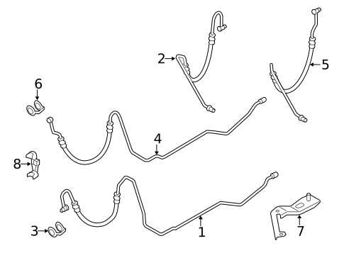 Hoses & Lines for 2019 Porsche 911 #2