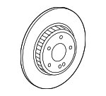 2974230500 - Brakes: Rotor for Mercedes-Benz Image