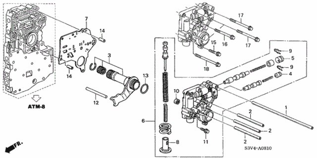 AT Regulator ('01-'02) for 2002 Acura MDX #0