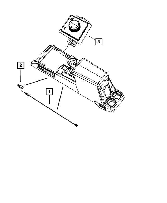 68026186AA - : Transfer Case Switch for Mopar Image
