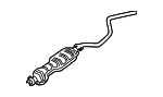 32019362 - Exhaust: Front Muffler for Saab Image