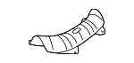 4574349 - Exhaust: Heat Shield for Saab: 9-5 Image