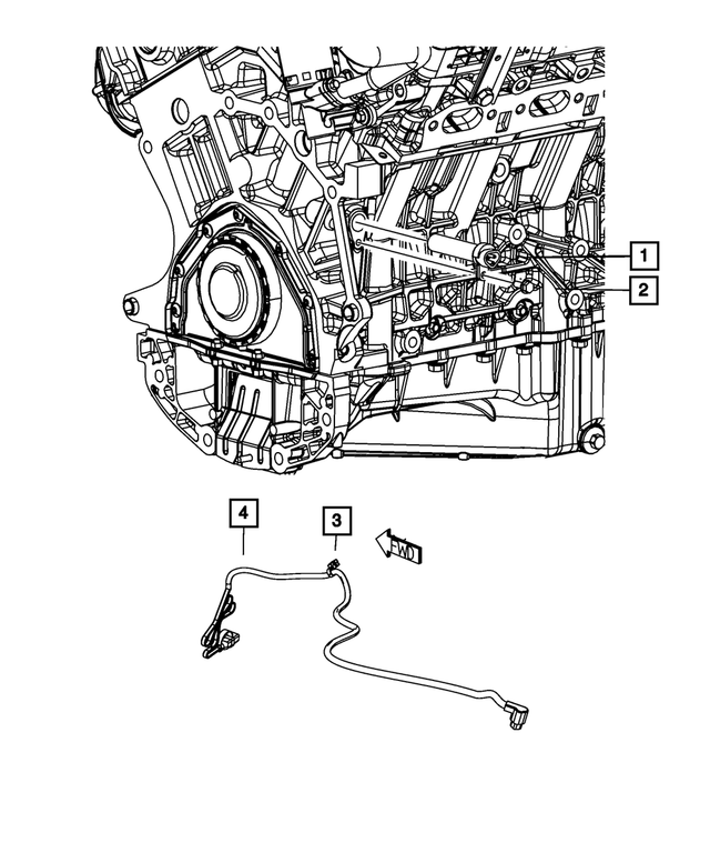 5148041AA - 3.5L Gas; Engine: Tie Strap for Mopar Image image