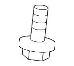 9008011545 - Electrical: Receiver Bolt for Scion: tC, xB | Toyota: 4Runner, Camry, Corolla, FJ Cruiser, Highlander, Prius, Prius C, Prius Plug-In, Prius V, Sequoia, Sienna, Tundra, Venza Image