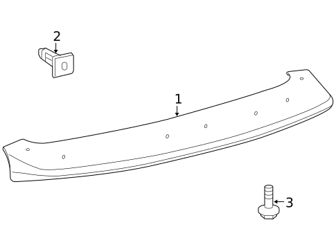 Spoiler for 2008 Lexus LX570 #0