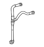 2235002501 - : Front Hose for Mercedes-Benz Image