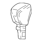 54130TBAA41ZB - : 2018-2019 Honda Civic - Knob Set Select *NH1154L* (High Gloss Silver) for Honda: Civic Image