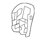 54131TBAA81ZA - Body: Shift Knob Cover for Honda: Civic Image