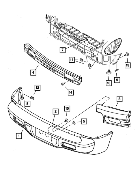 Rear Bumper and Fascia for 2001 Chrysler PT Cruiser #0