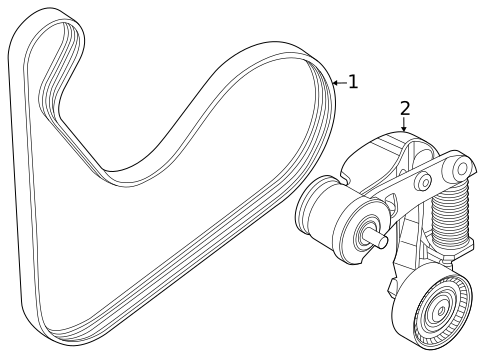Belts & Pulleys for 2023 Kia Seltos #0