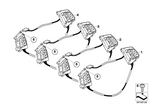 61319125343 - Vehicle Electrical System: Switch, Multifunct. Steering Wheel for BMW Image