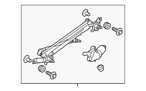 86510CA030 - : Wiper Linkage for Subaru: BRZ Image