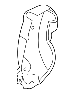 4L131783F - Emission System: Shield for Volkswagen Image