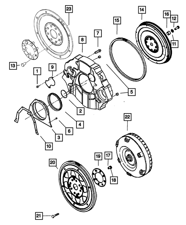 5086757AA - : Transmission Adapter Seal for Mopar Image