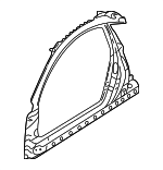 MR392185 - Body: Pillar Reinforced for Mitsubishi Image