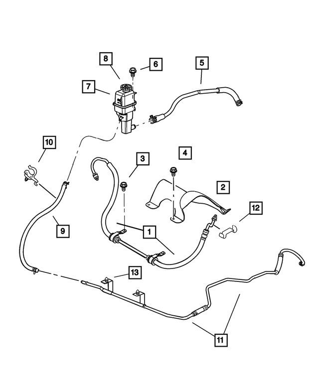 4879289AD - : Power Steering Cooler for Mopar Image