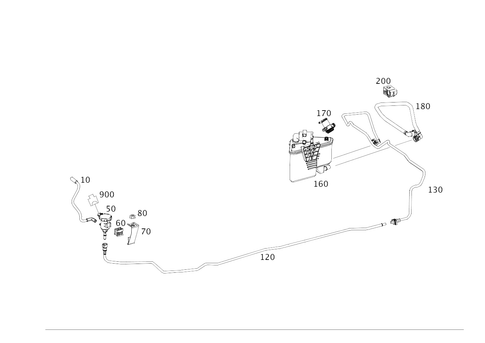 Closed Fuel-Evaporation-Control System for 2019 Mercedes-Benz CLA 250 #0