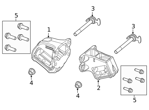 Engine & Trans Mounting for 2021 Ram 2500 #0