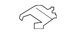 4KE810242 - Body: Inner Hinge Pillar Damper for Audi Image