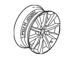 42800TYAB20 - : Wheel, Alloy for Acura Image