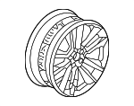 42800TYBA40 - : Wheel, Alloy for Acura Image