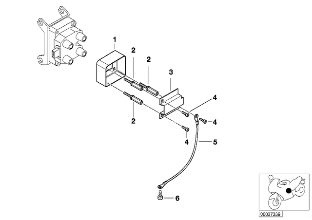 7119902337 - : Fillister-Head Screw - M5X16-Z3-8.8 for BMW-Motorrad Image