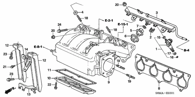 Intake Manifold (Type-S) for 2006 Acura RSX #0