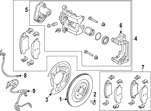 58302CUA11 - : Brake Pads for Hyundai Image