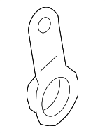 80A253295 - Exhaust: Plate for Audi Image