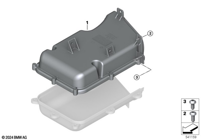 6327651212 - Frame and Mounting Parts: Binding Head Screw - M5X16-A2-80 for BMW-Motorrad Image image