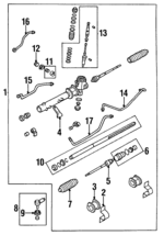 BC1D32451 - : Pressure Tube for Mazda: Protege Image